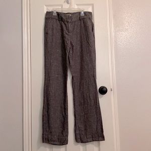 Ann Taylor Loft linen blend pants